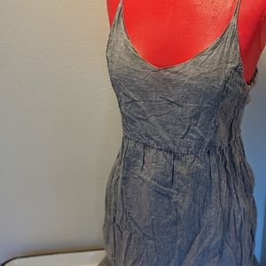 sundress with embroidered hem